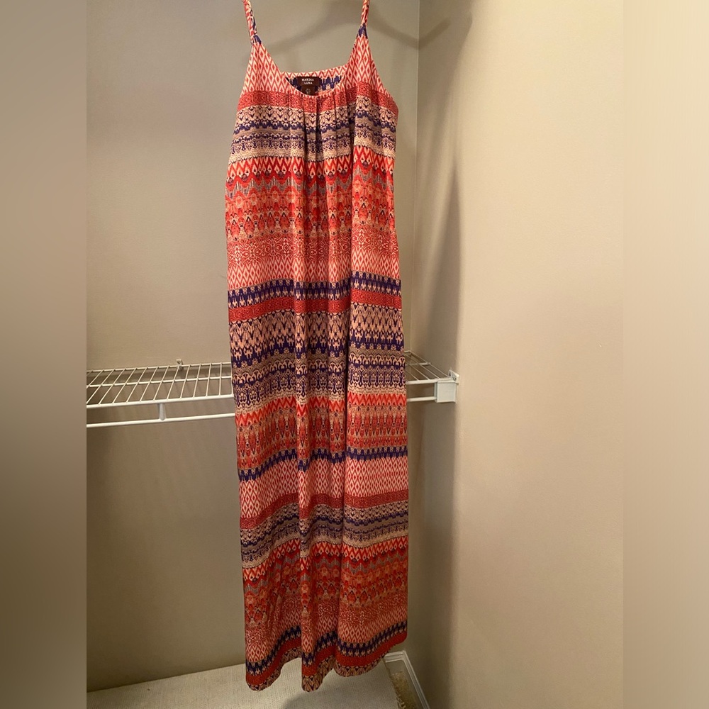Marina Luna maxi dress size small